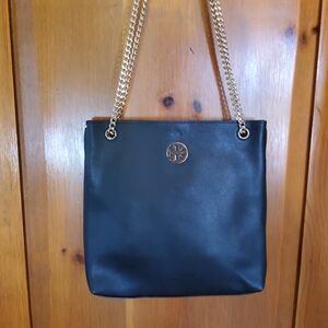 Tory Burch Carson Slingpack Leather Crossbody Shoulder Bag Beyond EUC